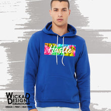 Load image into Gallery viewer, Hustle (Royal) Pullover Hooded Sweatshirt