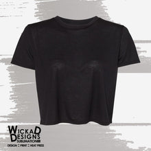 Load image into Gallery viewer, Bella Canvas - 8882 Flowy Crop Top Short Sleeve T-Shirt (Women)
