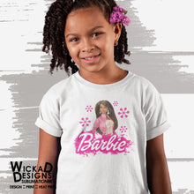 Load image into Gallery viewer, Barbie White Short Sleeve T-shirts
