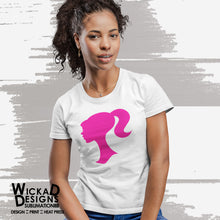 Load image into Gallery viewer, Barbie White Short Sleeve T-shirts
