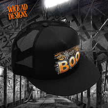 Load image into Gallery viewer, Halloween BOO Trucker Hat
