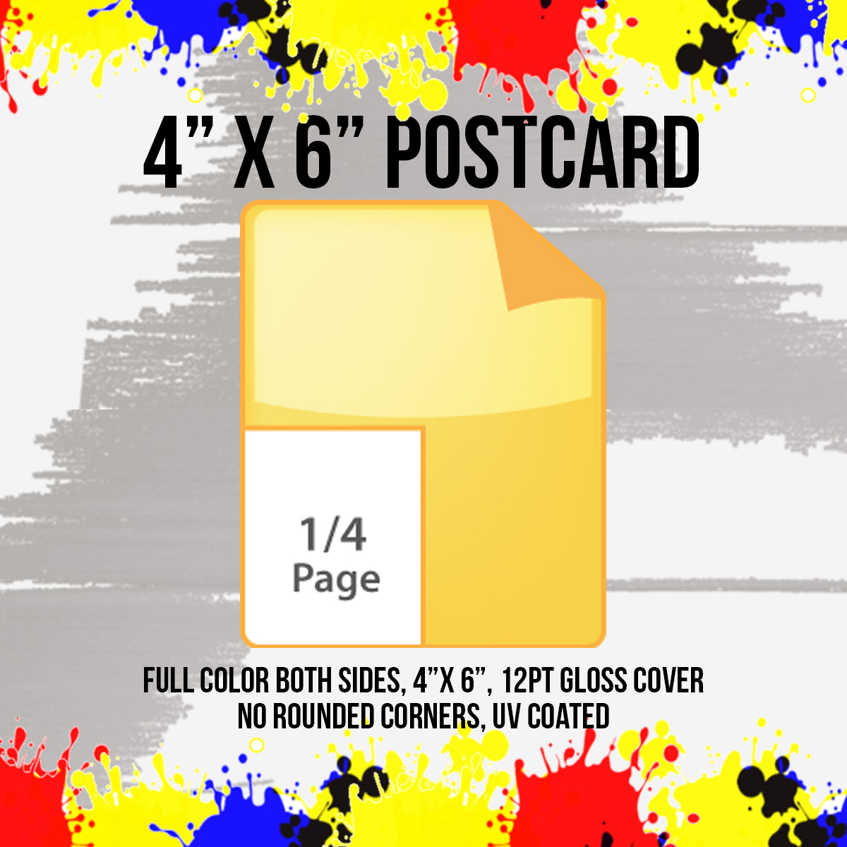 4x6 postcard template
