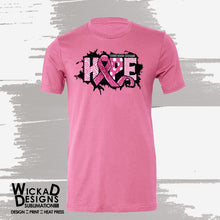 Load image into Gallery viewer, (HOPE) Unisex Short Sleeve Pink T-shirt

